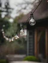 Smoked Festoon Classic Lights