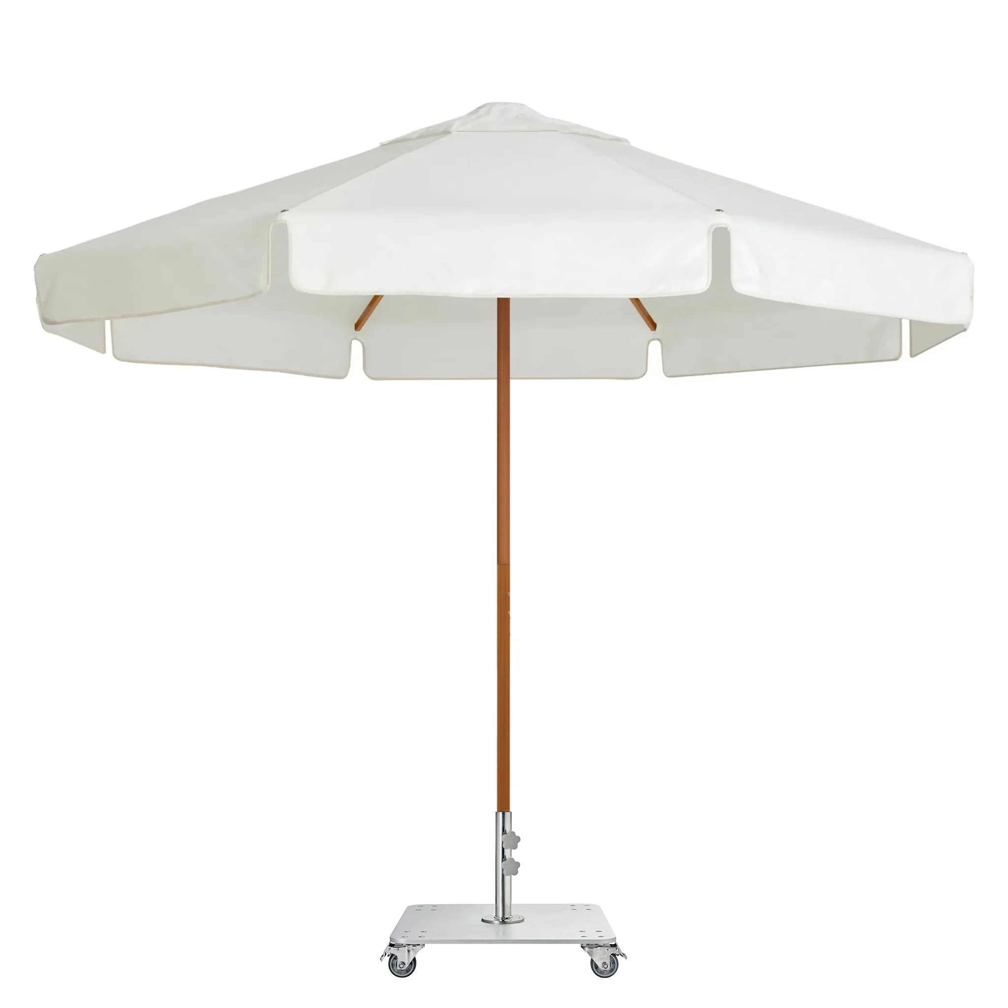 Sundial  Umbrella<br> with Galvanised Base<br> 280cm diameter canopy