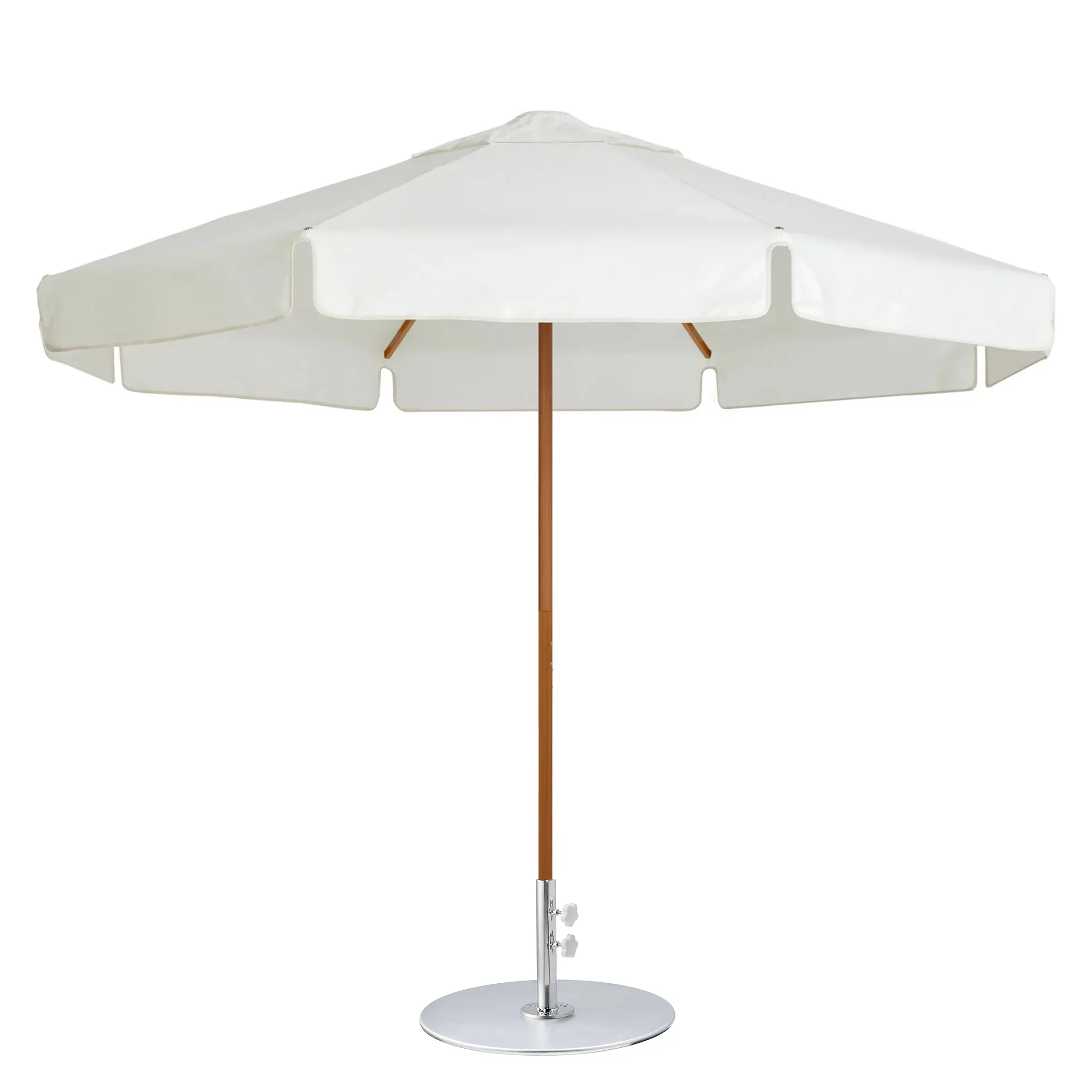 Sundial  Umbrella<br> with Galvanised Base<br> 280cm diameter canopy