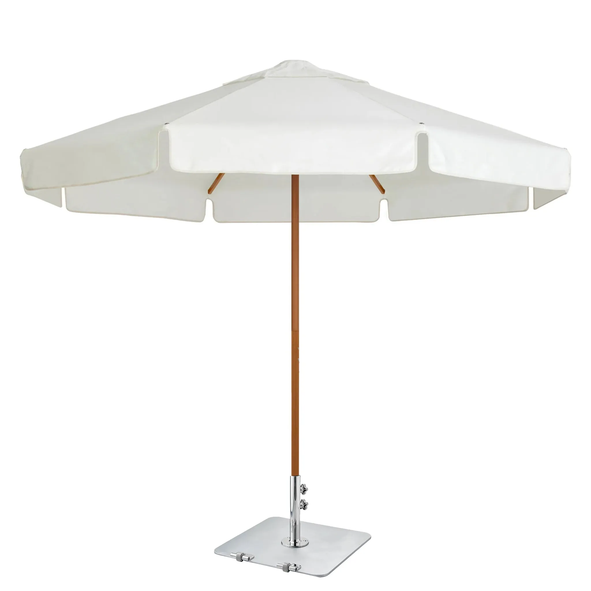 Sundial  Umbrella<br> with Galvanised Base<br> 280cm diameter canopy