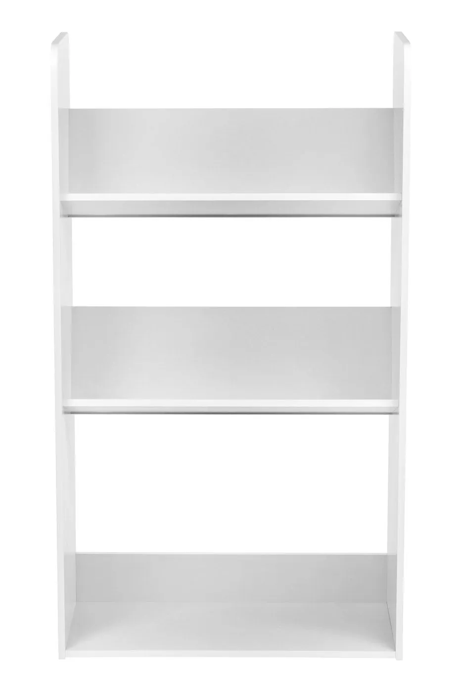 3-Tier Tilted Book Shelf Rack – Modern Space-Saving Display Organizer