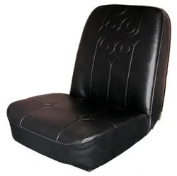 Traveller Mid Back Step Van Seat in Black Vinyl