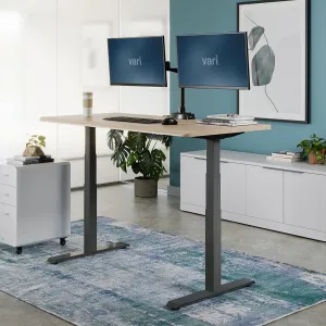 Vari® Electric Standing Desk 60x30 with Comfort Edge™